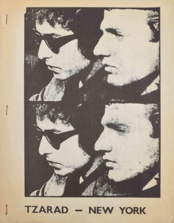 tzarad magazine Bob Dylan front cover