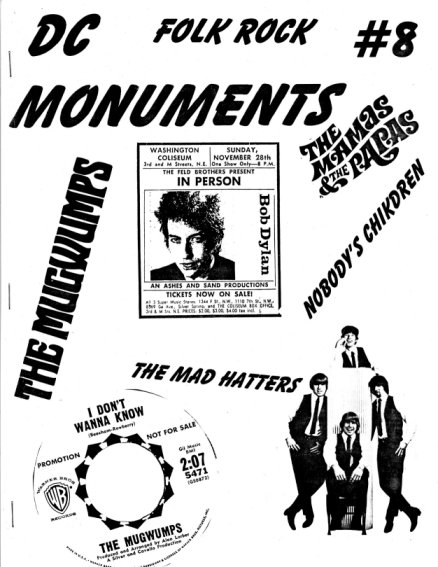 dc monuments magazine Bob Dylan front cover