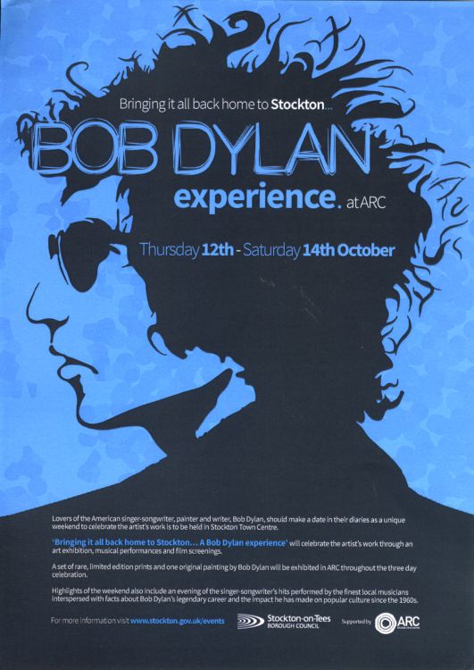 BOB DYLAN EXPERIENCE AT ARC (UK 2017)