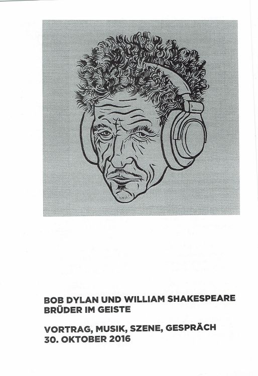 Bob Dylan theater bob-shakespeare 2