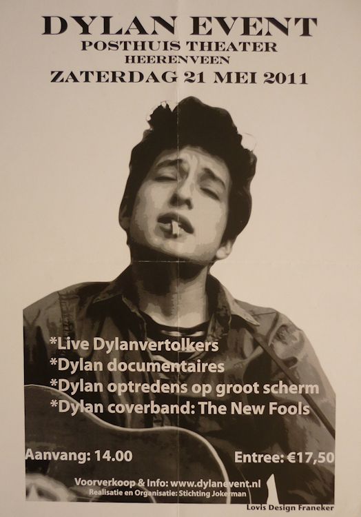 Dylan Event programme 2005, holland