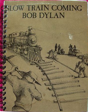 bob dylan slow train coming original spiral bound notebook
