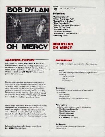 oh mercy leaflet for record stores 2
