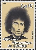 bob dylan Congo, 2001: 'Celebrities' stamp