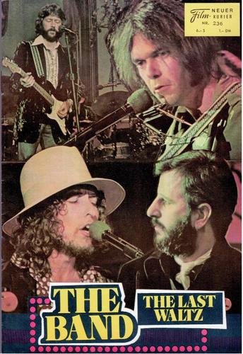 bob dylan the band the last waltz film