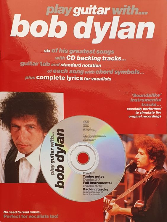 play guitar with bob dylan songbook