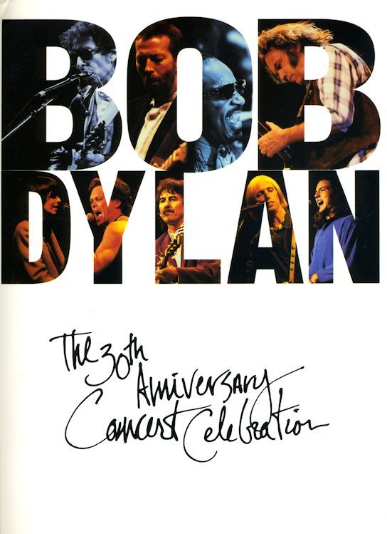 bob dylan The 30th Anniversary Concert Celebration songbook