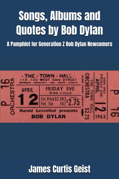 Songs albums and quotes by Bob Dylan