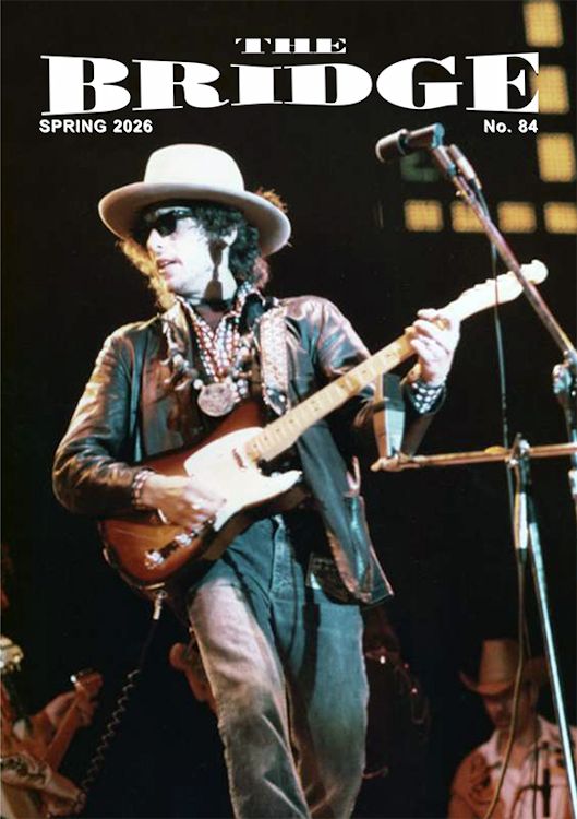 the bridge #83 bob Dylan Fanzine