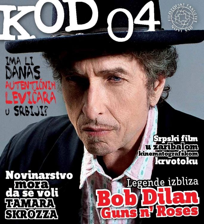 kod 04 magazine Bob Dylan front cover