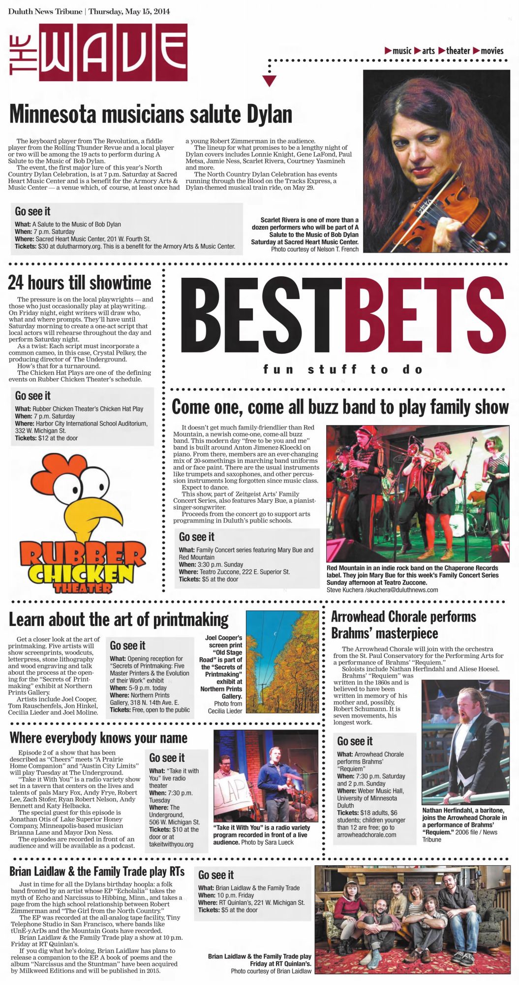 Duluth News Tribute