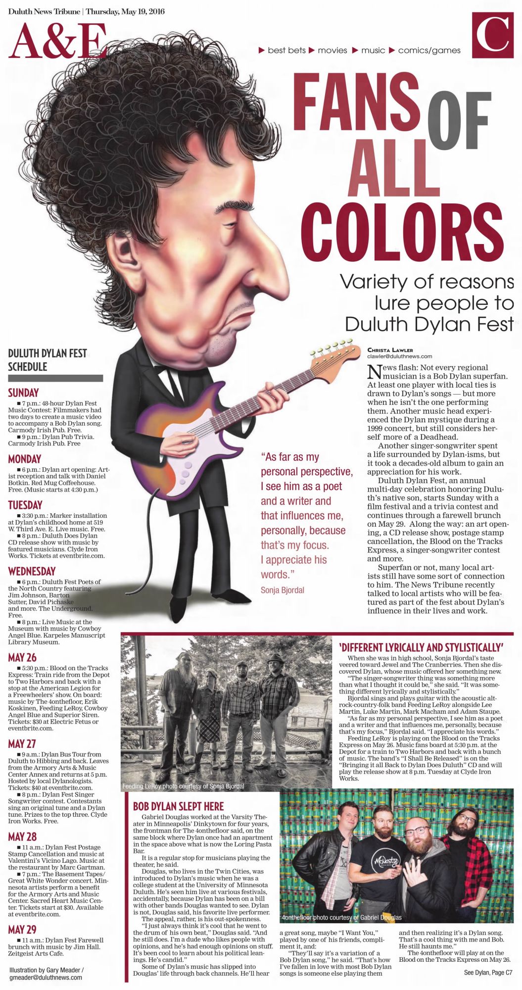 Duluth News Tribute