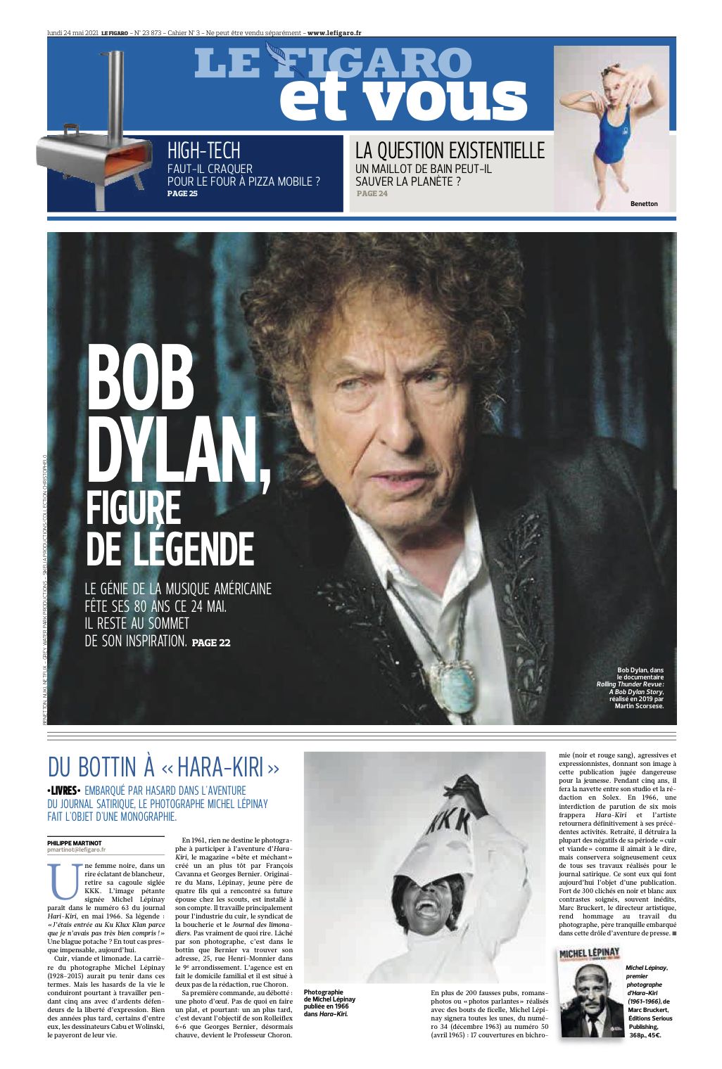 madame FIGARO Hommes China March 2023 Magazine cover C on Dylan