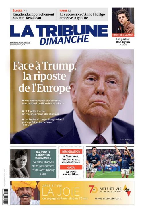 la tribune Bob Dylan front cover