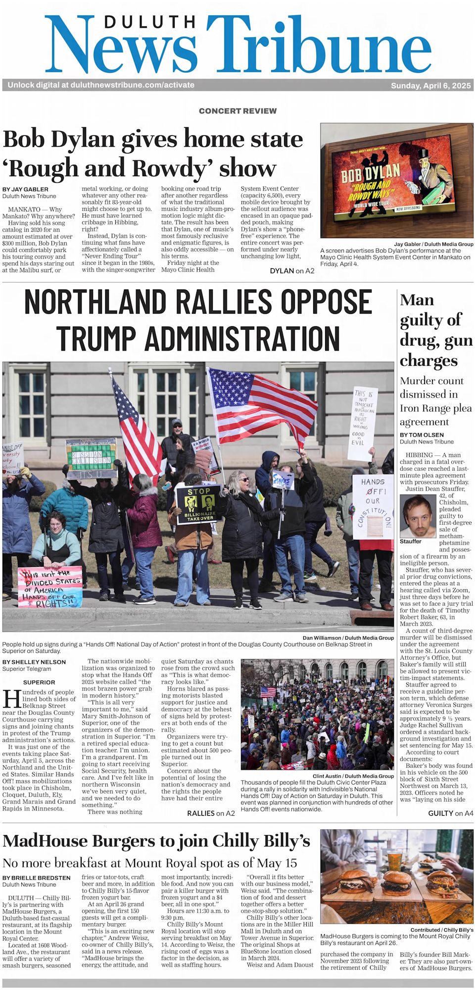 Duluth News Tribute