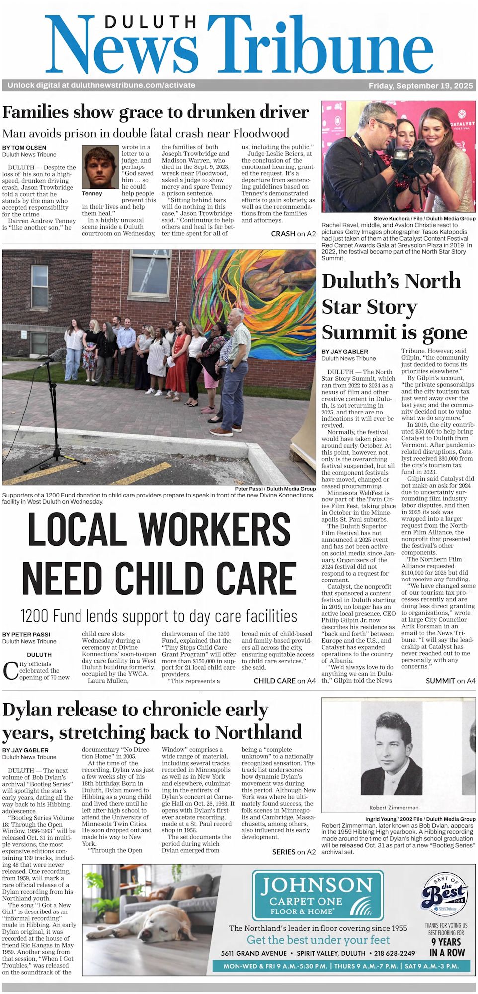 Duluth News Tribute