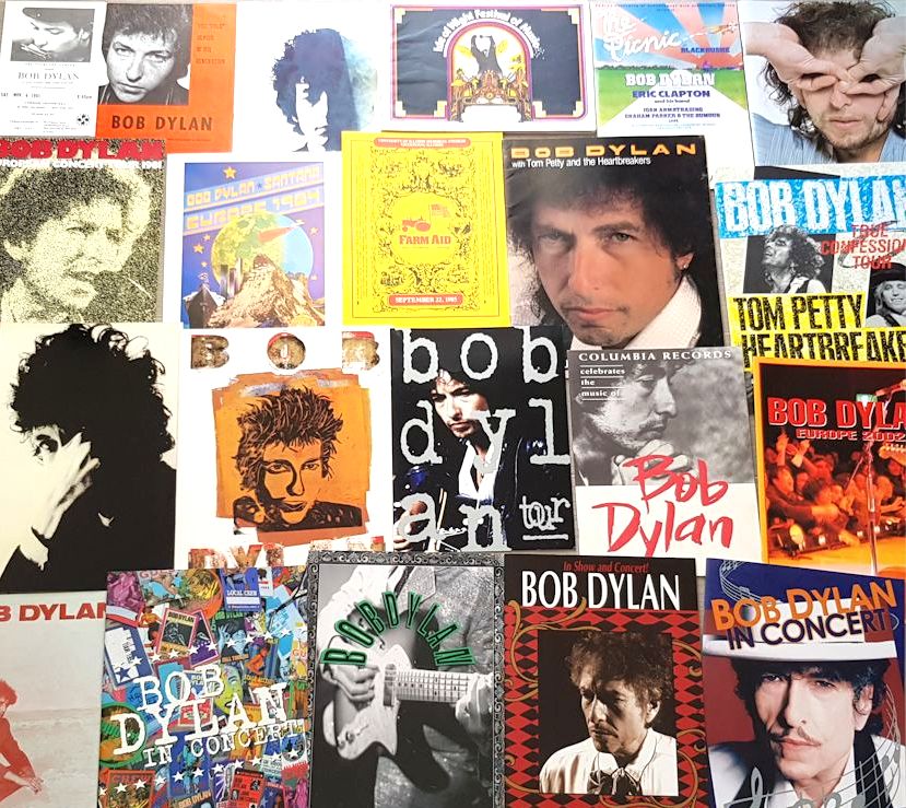 Bob Dylan Concert & Tours Programmes